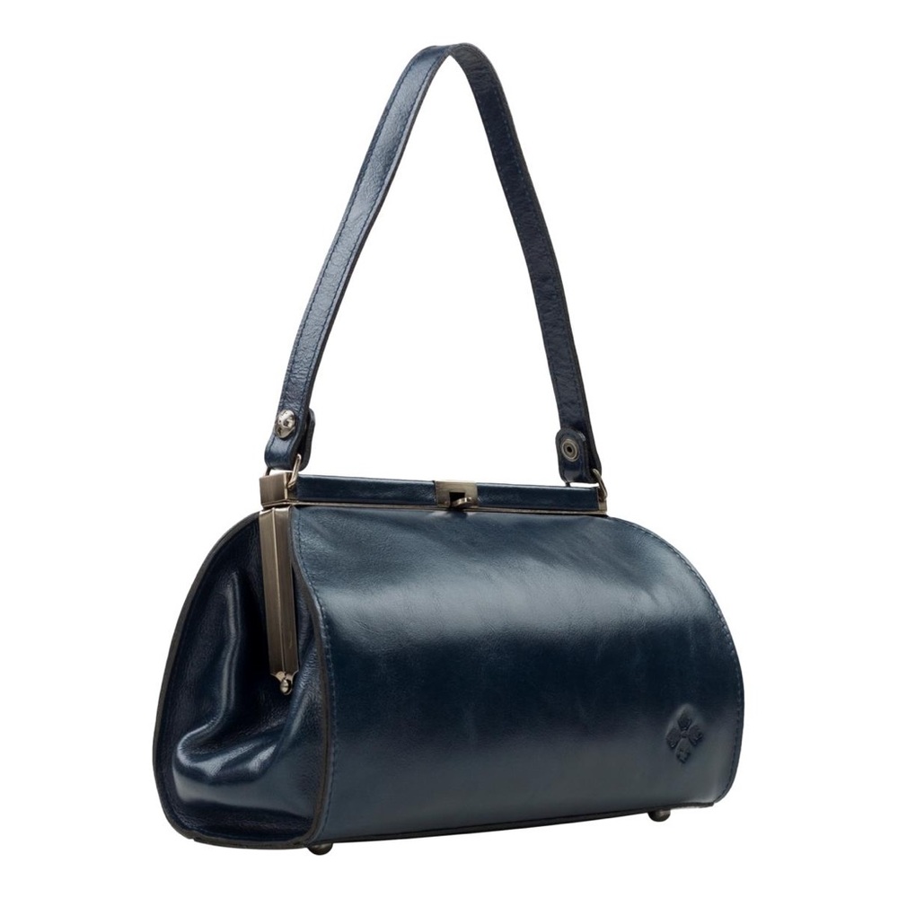 Patricia Nash Vintage distressed leather Bellariva lapis color (deep blue)